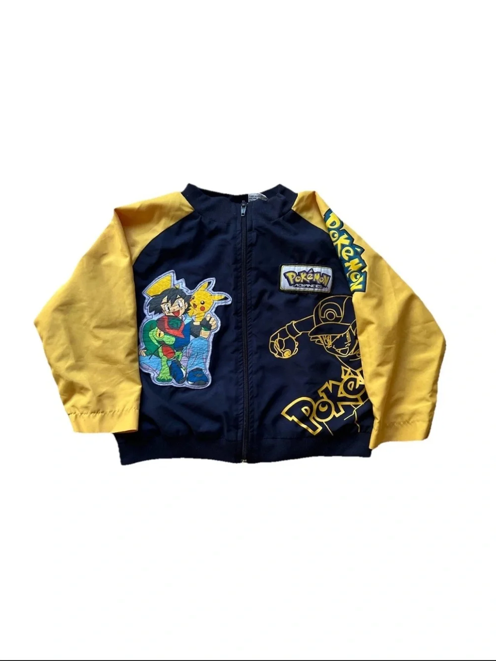 VTG Pokemon Advanced Hoenn Kids Full Zip Jacket 2T 2004 Licensed RARE
